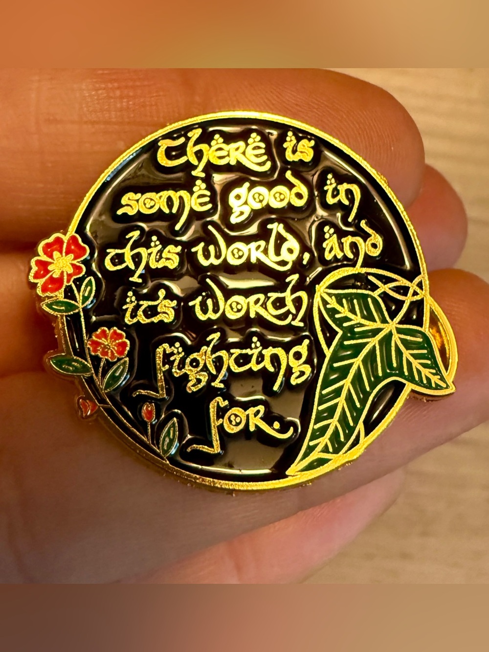 New The Hobbit The Lord of the Rings LOTR Character: Samwise Gamgee Enamel Pin